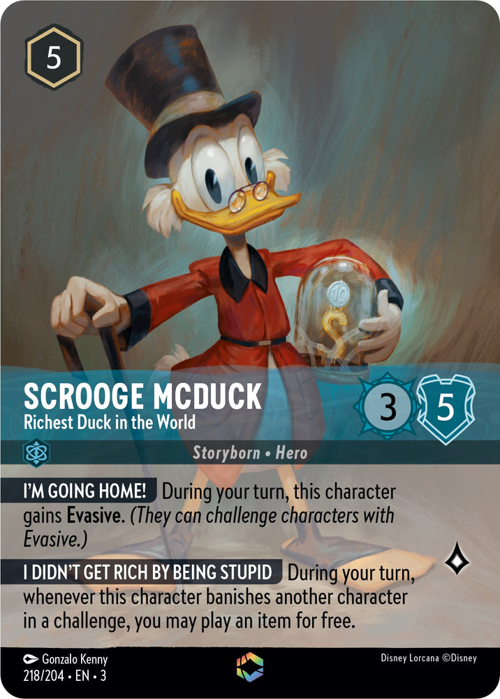 Scrooge McDuck - Richest Duck in the World (Enchanted) (218/204) [Into the Inklands] 