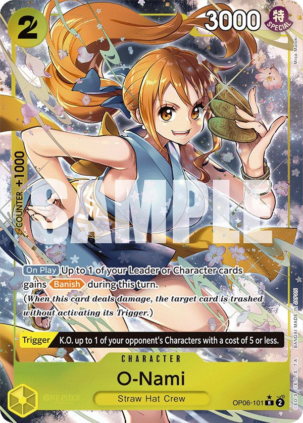 O-Nami (Alternate Art) [Wings of the Captain] 