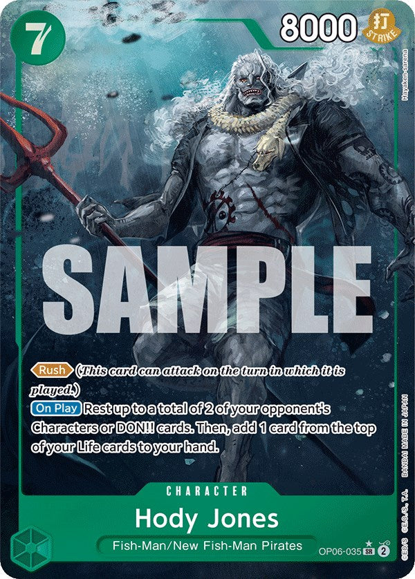 Hody Jones (Alternate Art) [Wings of the Captain] 