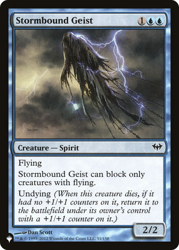 Stormbound Geist [The List Reprints] 