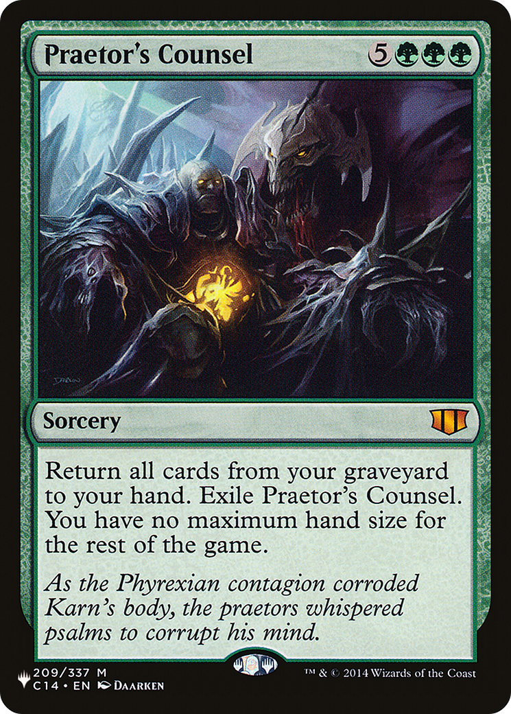 Praetor's Counsel [The List] 