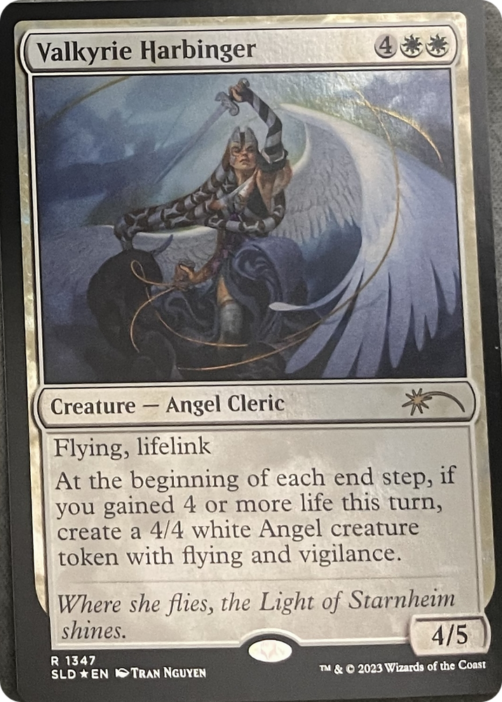 Valkyrie Harbinger [Secret Lair: Angels] 