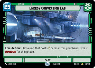 Energy Conversion Lab (022/252) [Spark of Rebellion] 