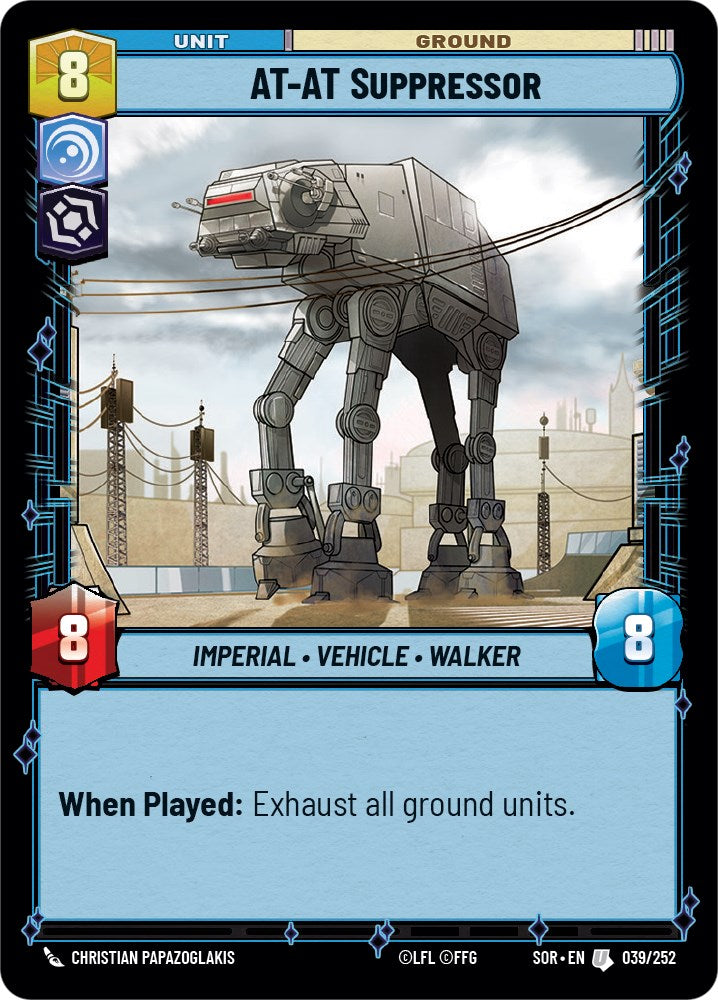 AT-AT Suppressor (039/252) [Spark of Rebellion] 