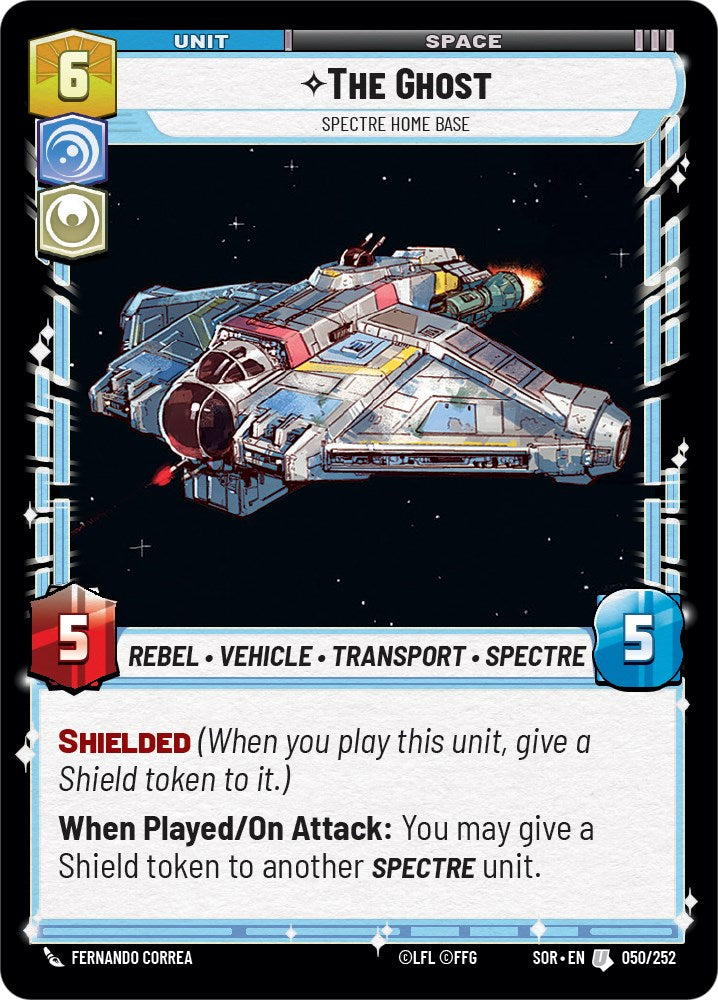 The Ghost - Specter Home Base (050/252) [Spark of Rebellion] 