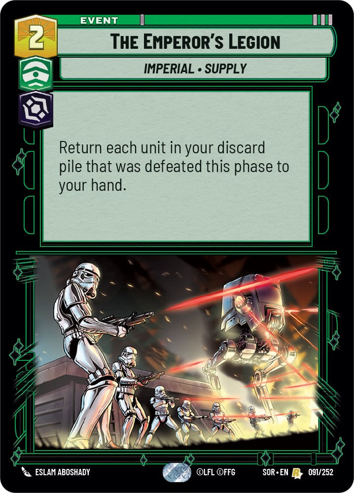 The Emperor's Legion (091/252) [Spark of Rebellion] 