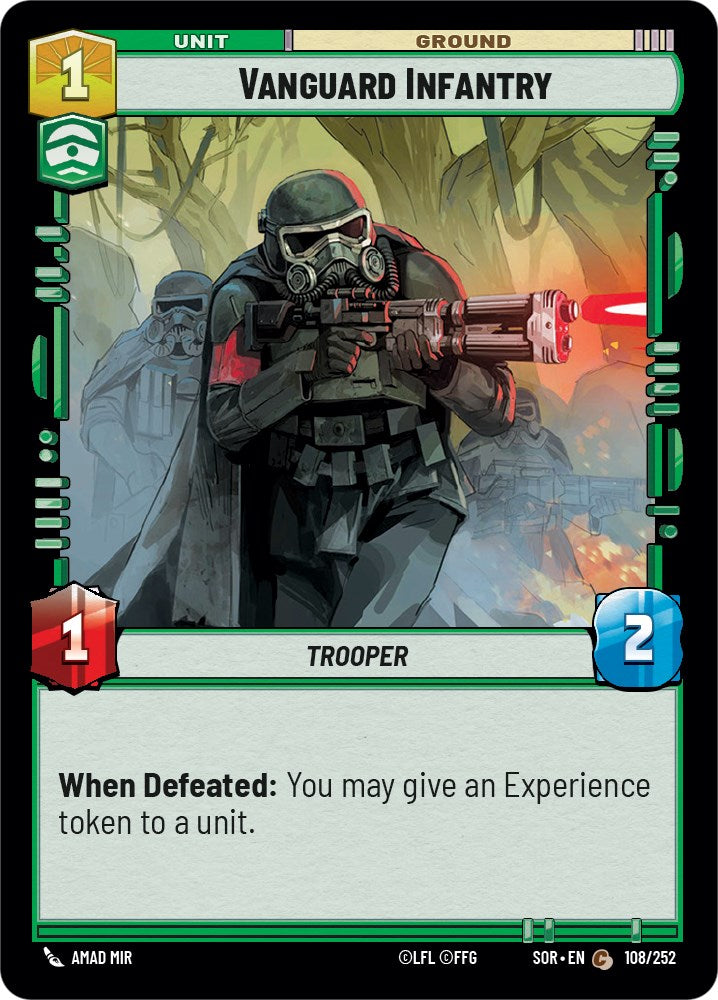 Vanguard Infantry (108/252) [Spark of Rebellion] 