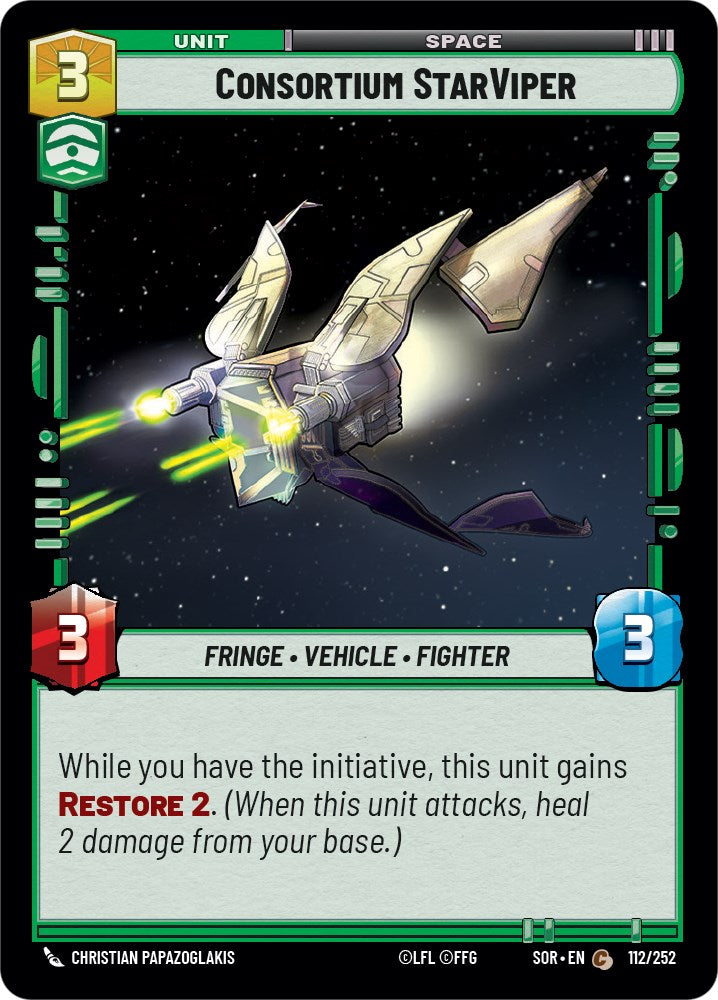 Consortium StarViper (112/252) [Spark of Rebellion] 