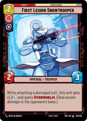First Legion Snowtrooper (130/252) [Spark of Rebellion] 