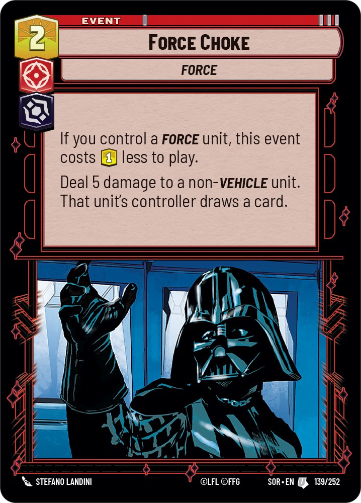 Force Choke (139/252) [Spark of Rebellion] 