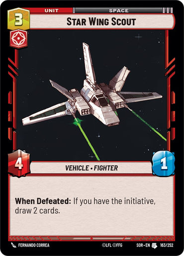 Star Wing Scout (163/252) [Spark of Rebellion] 