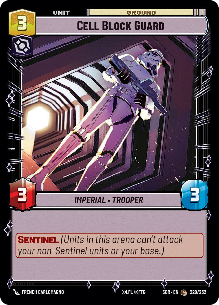 Cell Block Guard (229/252) [Spark of Rebellion] 