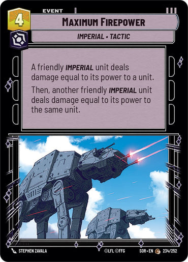 Maximum Firepower (234/252) [Spark of Rebellion] 