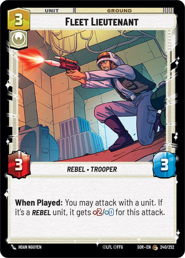 Fleet Lieutenant (240/252) [Spark of Rebellion] 