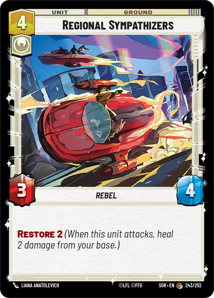 Regional Sympathizers (243/252) [Spark of Rebellion] 