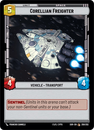 Corellian Freighter (250/252) [Spark of Rebellion] 