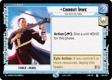 Chirrut emwe - One With The Force (004/252) [Spark of Rebellion] 