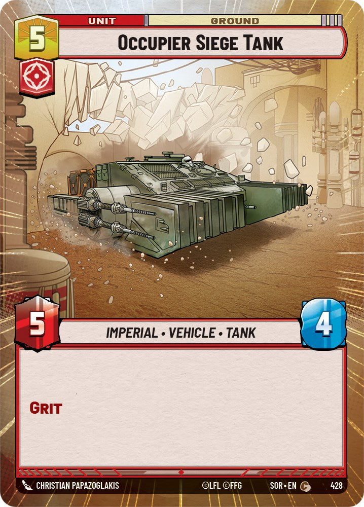 Occupier Siege Tank (Hyperspace) (428) [Spark of Rebellion] 