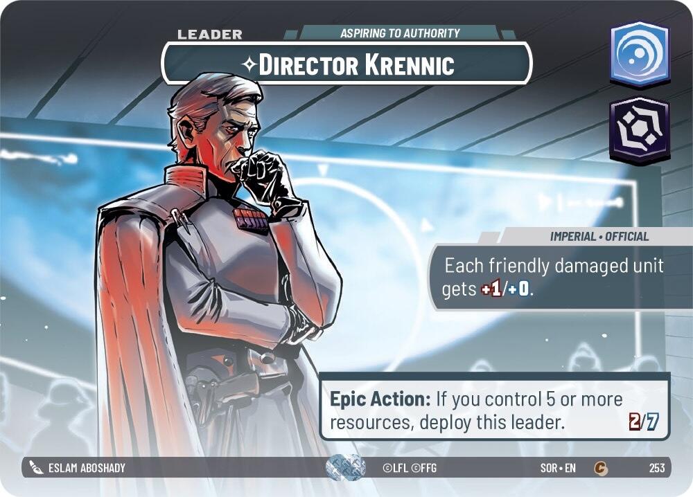 Director Krennic - Aspiring to Authority (Showcase) (253) [Spark of Rebellion] 