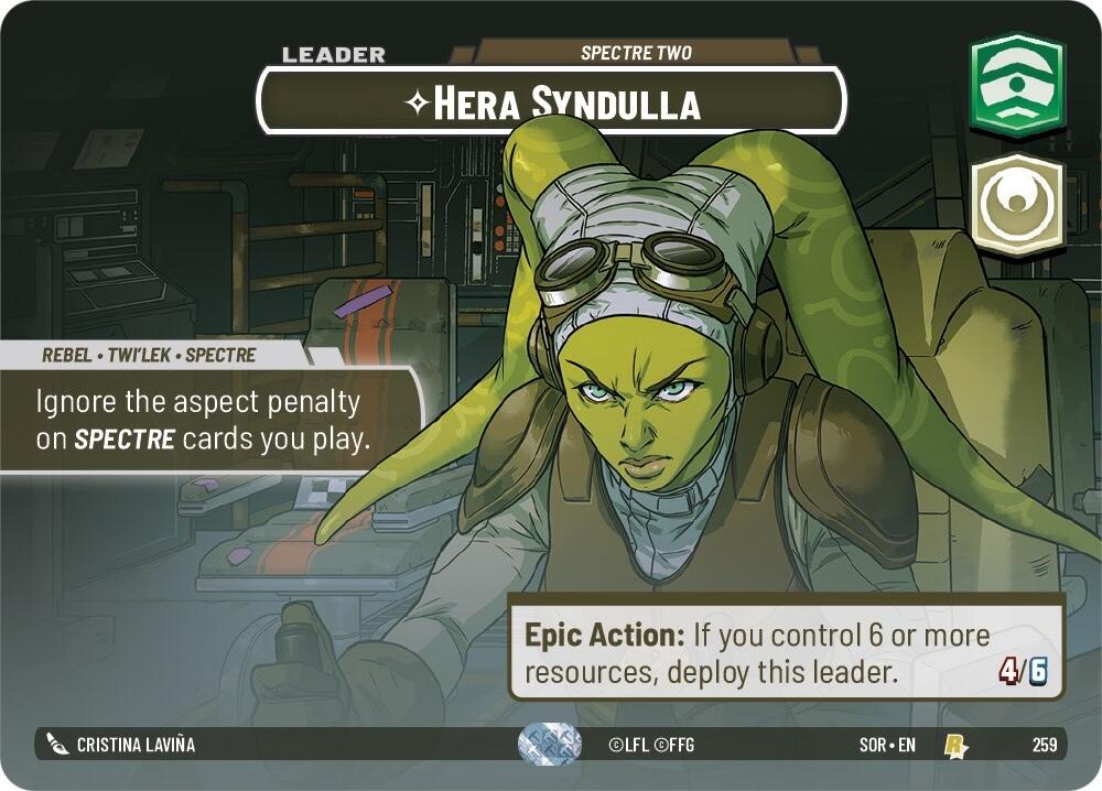 Hera Syndulla - Specter Two (Showcase) (259) [Spark of Rebellion] 