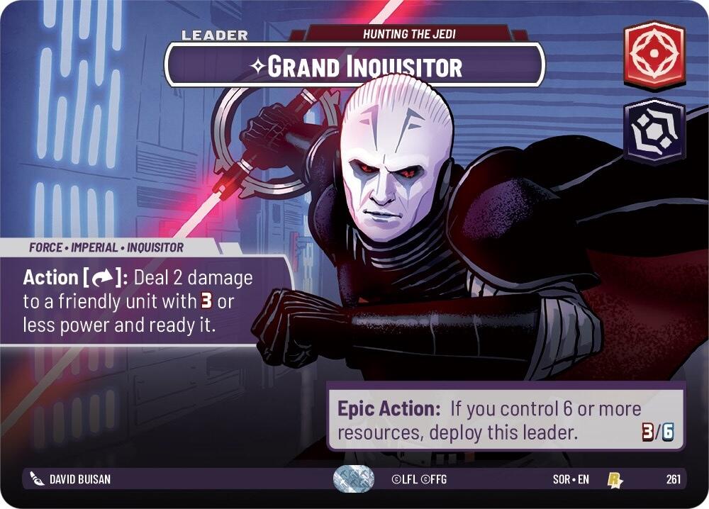 Grand Inquisitor - Hunting the Jedi (Showcase) (261) [Spark of Rebellion] 