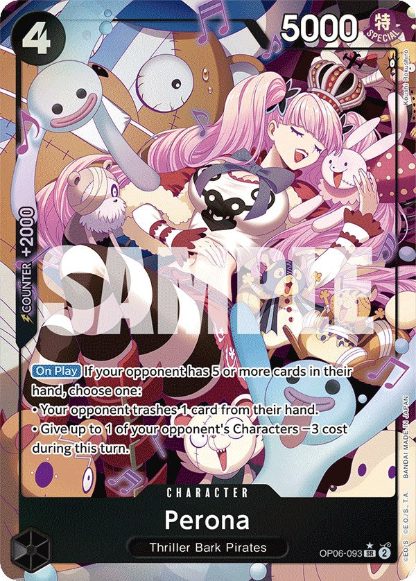 Perona (Alternate Art) [Wings of the Captain] 
