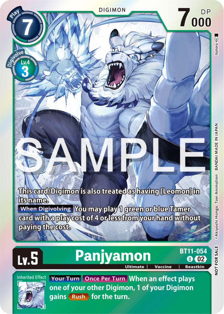 Panjyamon [BT11-054] (Event Pack 6) [Dimensional Phase Promos] 