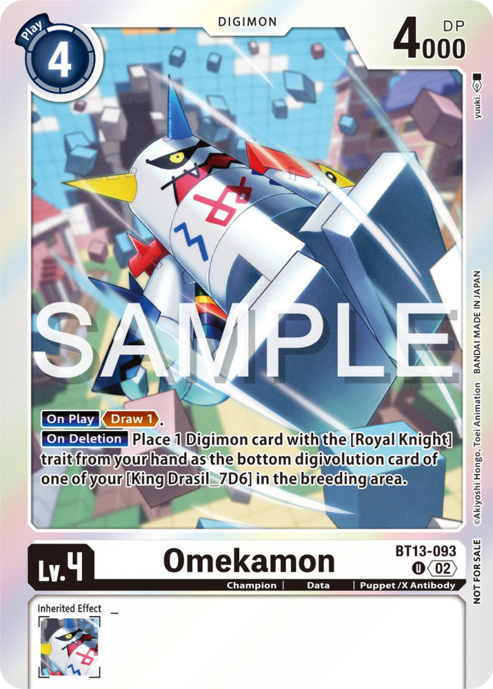 Omekamon [BT13-093] (Event Pack 6) [Versus Royal Knights Promos] 