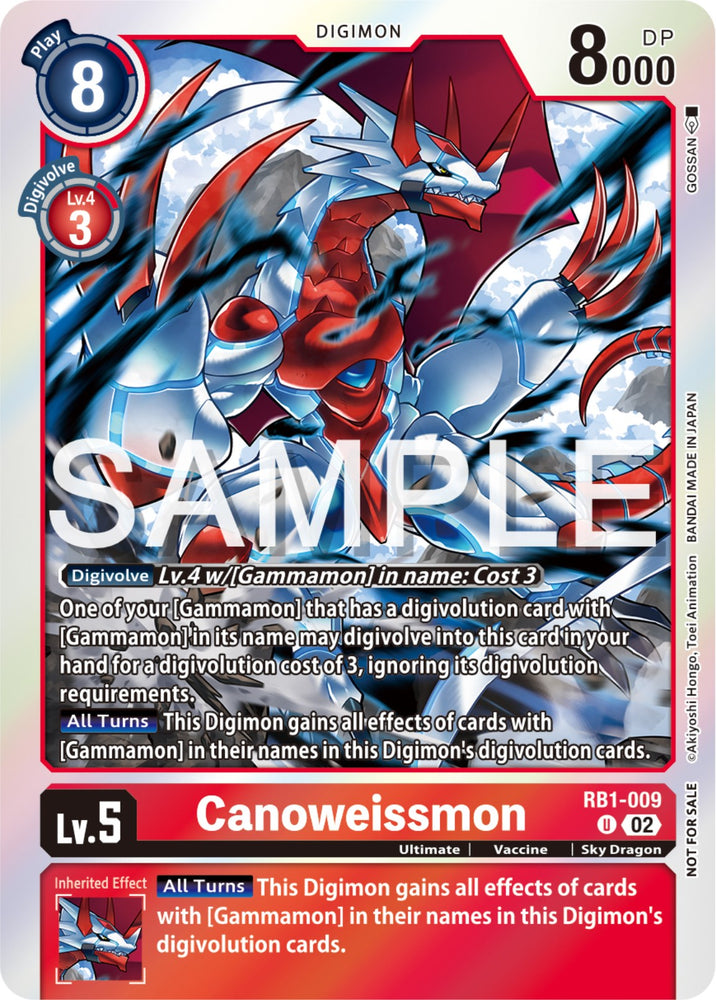 Canoweissmon [RB1-009] (Event Pack 6) [Resurgence Booster] 