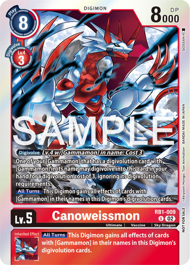 Canoweissmon [RB1-009] (Event Pack 6) [Resurgence Booster] 