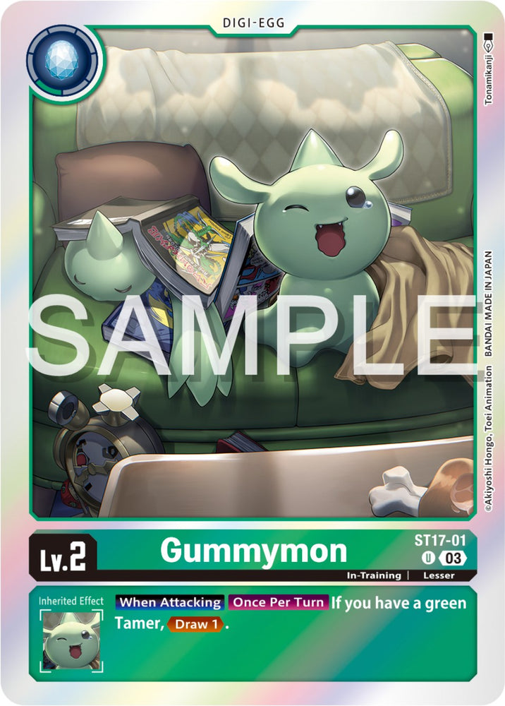 Gummymon [ST17-01] [Starter Deck: Double Typhoon Advanced Deck Set] 