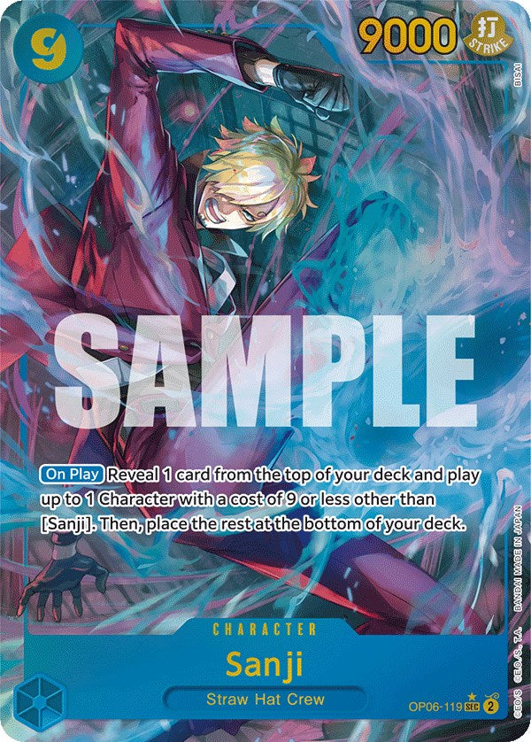 Sanji (Alternate Art) [Wings of the Captain] 