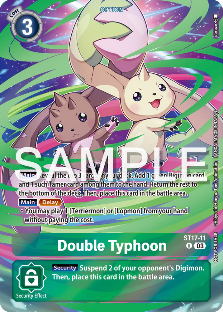 Double Typhoon [ST17-11] (Spring Break Event 2024) [Starter Deck: Double Typhoon Advanced Deck Set Promos] 