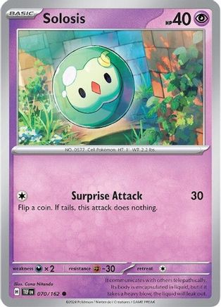 Solosis (070/162) [Scarlet &amp; Violet: Temporal Forces] 