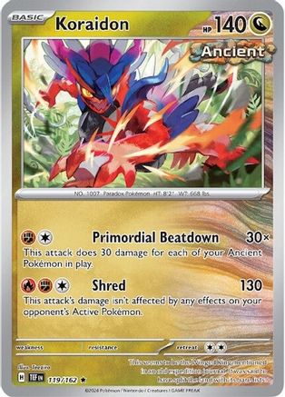 Koraidon (119/162) [Scarlet &amp; Violet: Temporal Forces] 