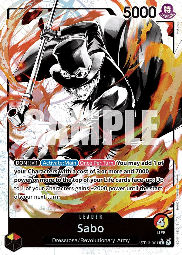 Sabo (Parallel) [Ultra Deck: The Three Brothers] 