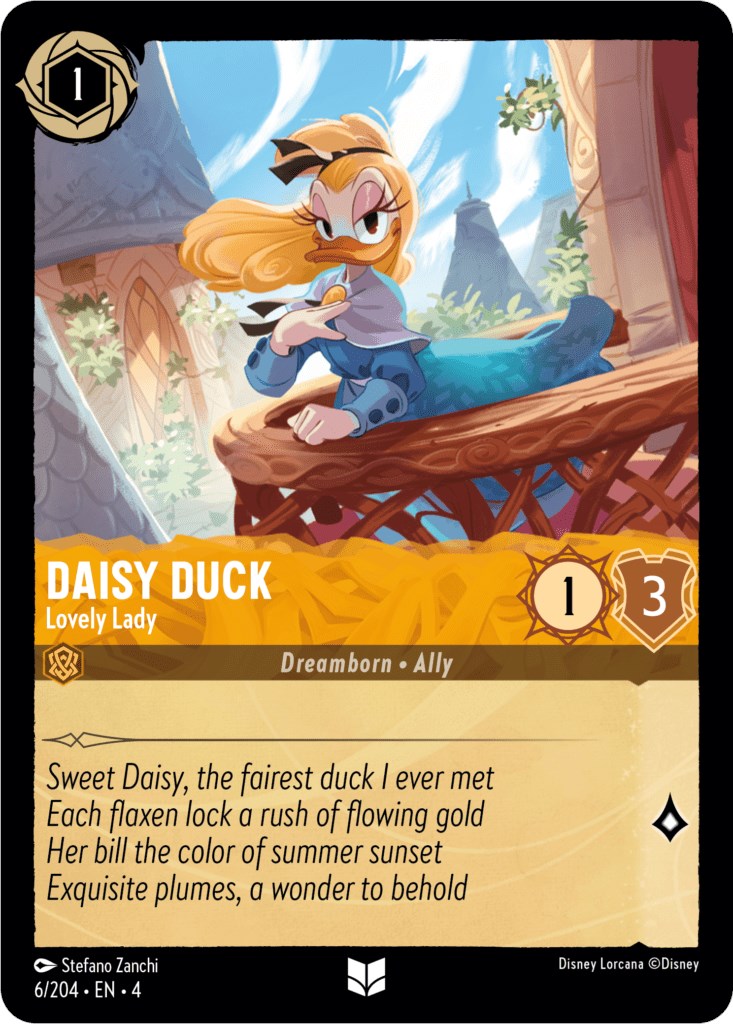 Daisy Duck - Lovely Lady (6/204) [Ursula's Return] 