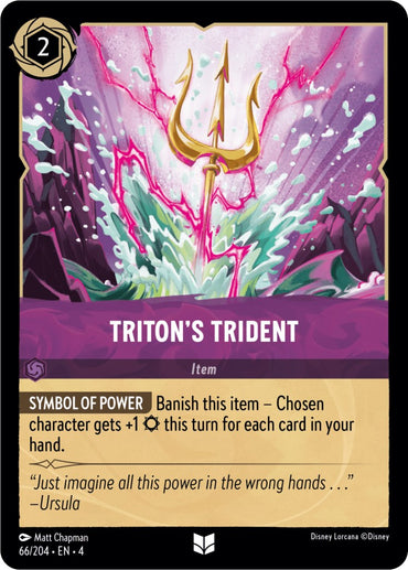 Triton's Trident (66/204) [Ursula's Return] 