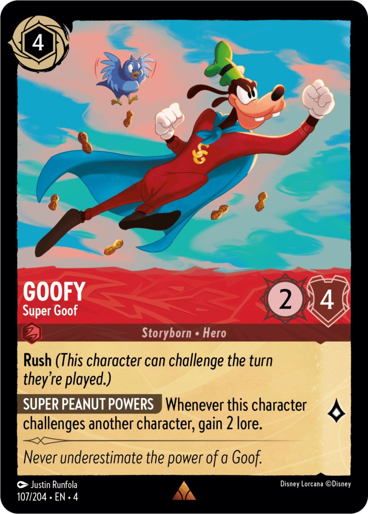 Goofy - Super Goof (107/204) [Ursula's Return] 