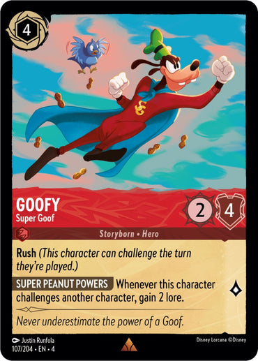 Goofy - Super Goof (107/204) [Ursula's Return] 