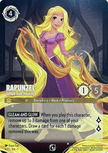 Rapunzel - Gifted with Healing (4) [Promo Cards] 