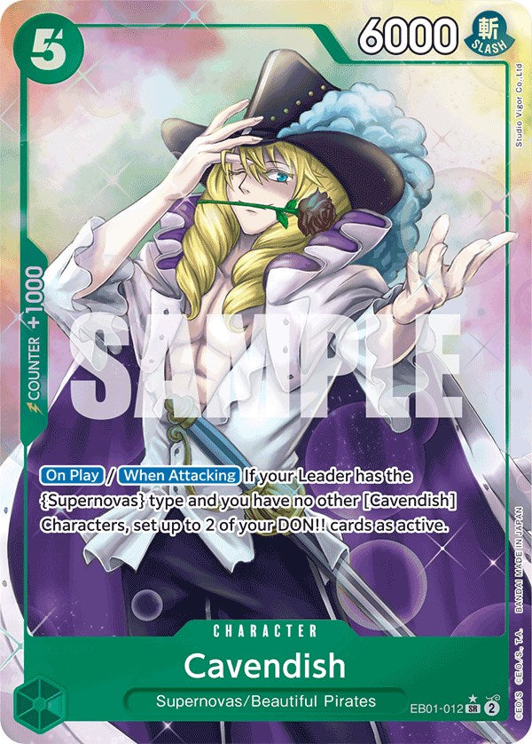 Cavendish (Alternate Art) [Extra Booster: Memorial Collection] 