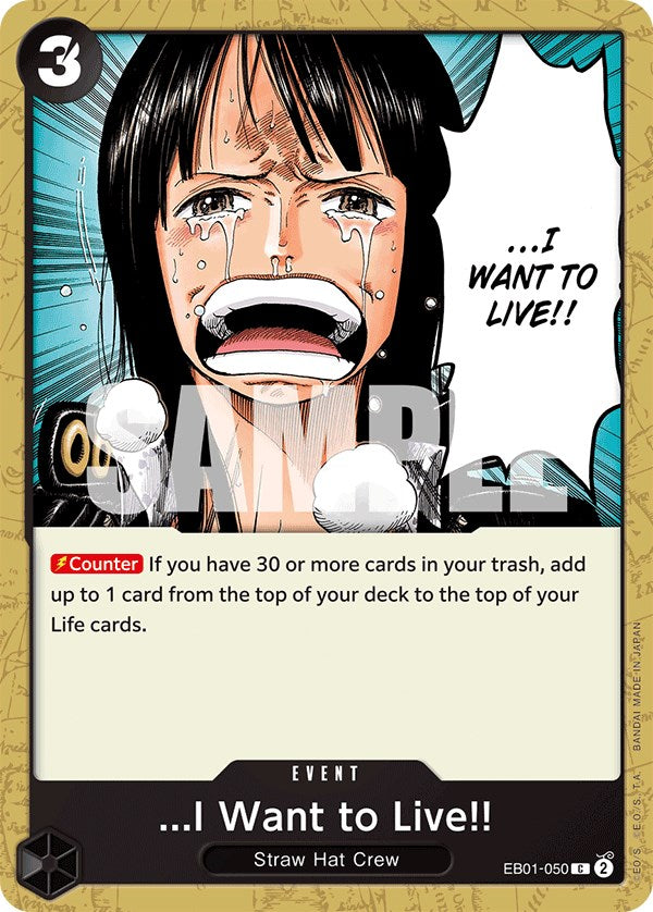 ...I Want to Live!! [Extra Booster: Memorial Collection] 