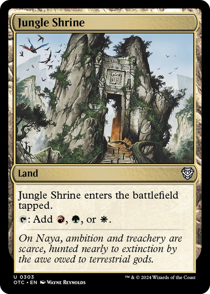 Jungle Shrine [Outlaws of Thunder Junction Commander]