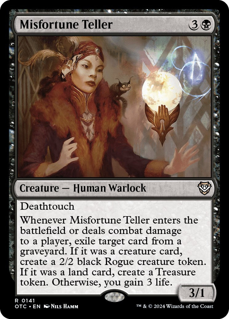 Misfortune Teller [Outlaws of Thunder Junction Commander] 