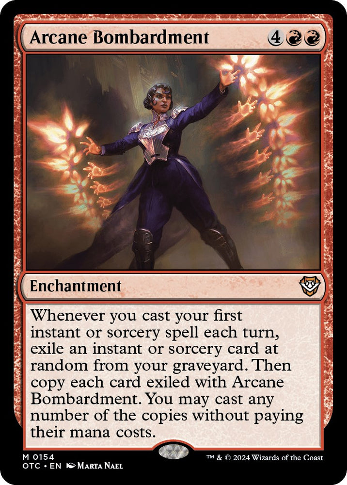 Arcane Bombardment [Outlaws of Thunder Junction Commander] 