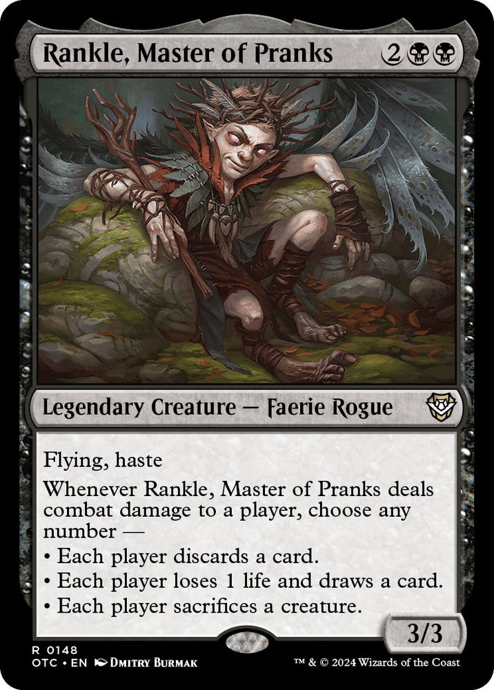 Rankle, Master of Pranks [Outlaws of Thunder Junction Commander] 
