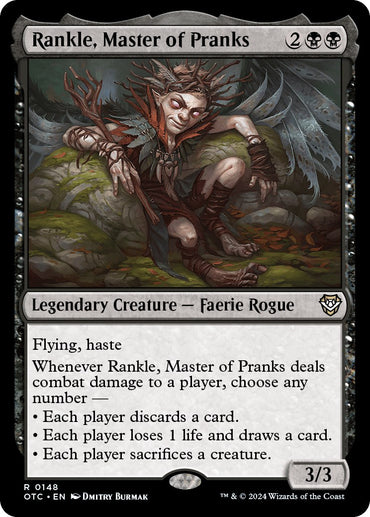 Rankle, Master of Pranks [Outlaws of Thunder Junction Commander] 