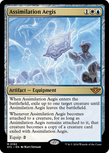 Assimilation Aegis (Promo Pack) [Outlaws of Thunder Junction Promos] 