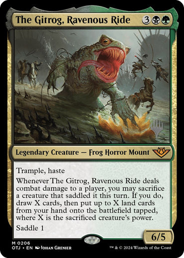 The Gitrog, Ravenous Ride (Promo Pack) [Outlaws of Thunder Junction Promos] 